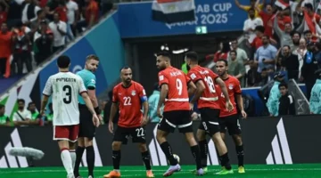 موعد مباراة مصر والأردن في كأس العرب وقنوات النقل الرسمية
